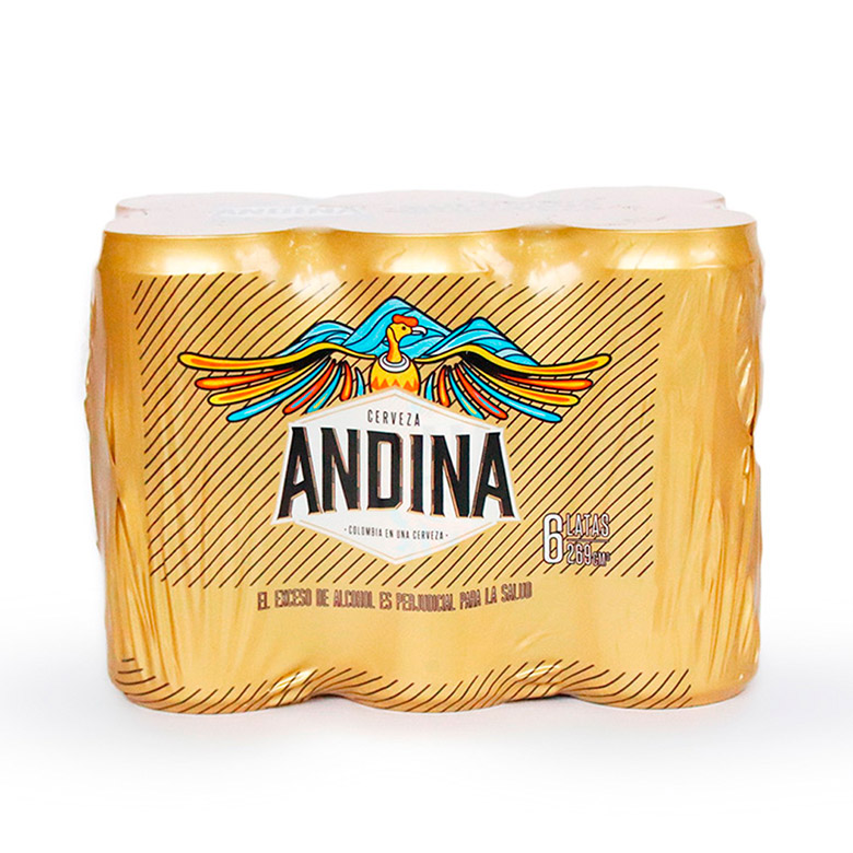 cerveza andina x 24 latas